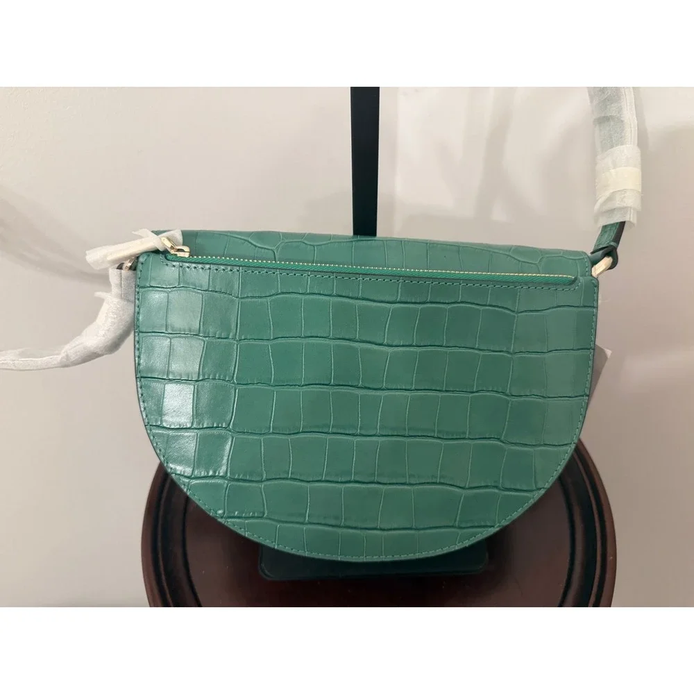 kate spade gold leather